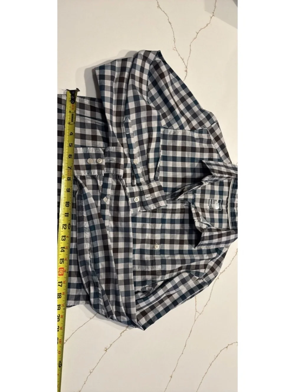 The North Face Men's Small Gingham Button-Down Shirt